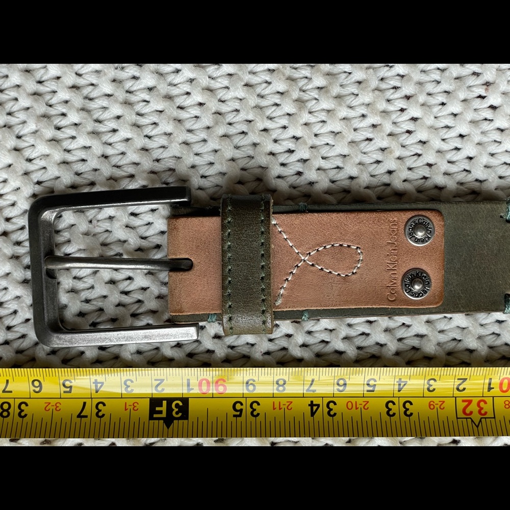 Calvin Klein belt brown black